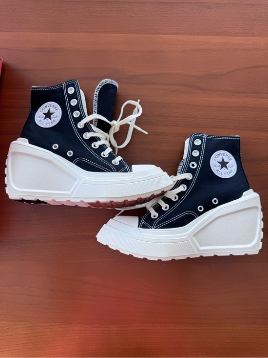 Converse Shoes - Converse Chuck 70 De Luxe Wedge Platform High-Top Sneakers